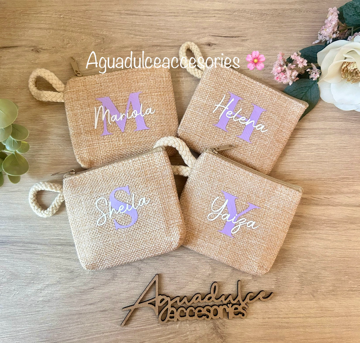 Monederos personalizados (minimo 10 ud) – Aguadulceaccesories
