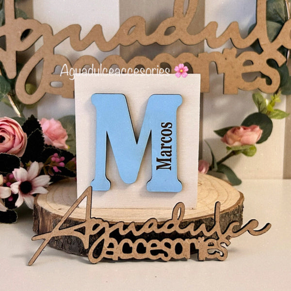 Portalápices de madera personalizados