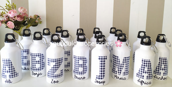 Botellas de agua personalizada color(Mínimo 10 unidades) 400ml