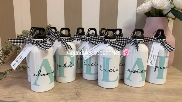 Botella 400ml lazo Vichy (mínimo 10 unidades )