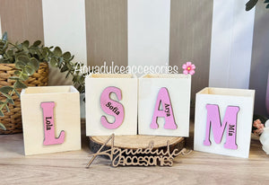 Portalápices personalizados color (mínimo 10 unidades )