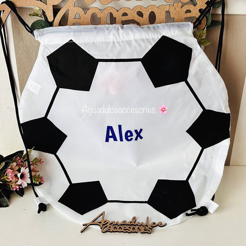 Mochila futbol personalizada ( mínimo 10 unidades)