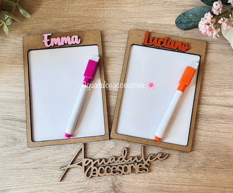 Pizarras magnéticas personalizadas ( mínimo 10 unidades )