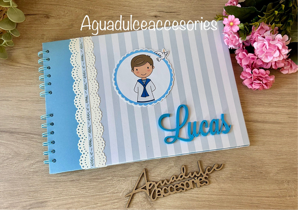 Libro de firma personalizado