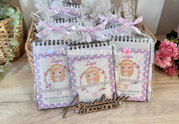 Libreta + boli  personalizados (minimo 10unidades)