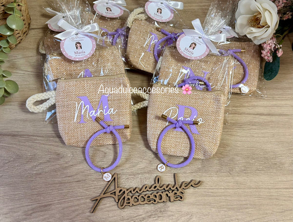 Monedero +Pulsera+envoltorio+tarjeta ( minimo 10 unidades
