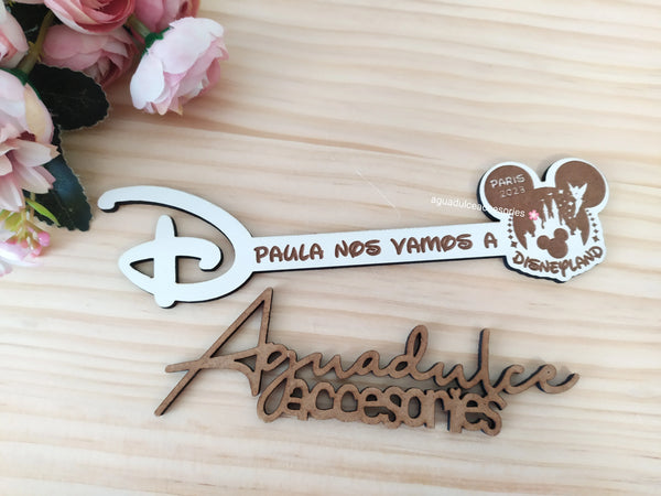 Llave mágica +caja Disney