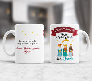 Taza personalizada Reyes Magos