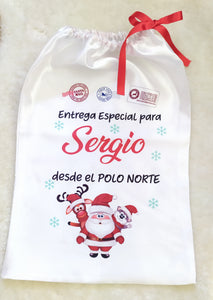 Saco regalos personalizado