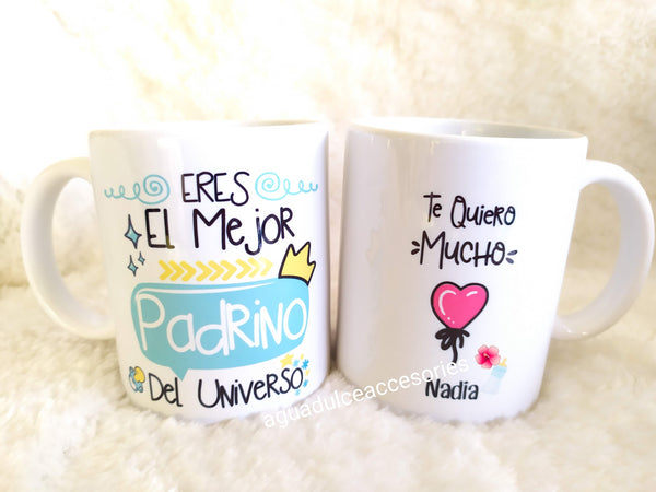 Taza padrinos personalizadas