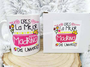 Taza madrina personalizada