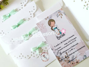 Invitaciones personalizadas ( minimo 10 unidades )