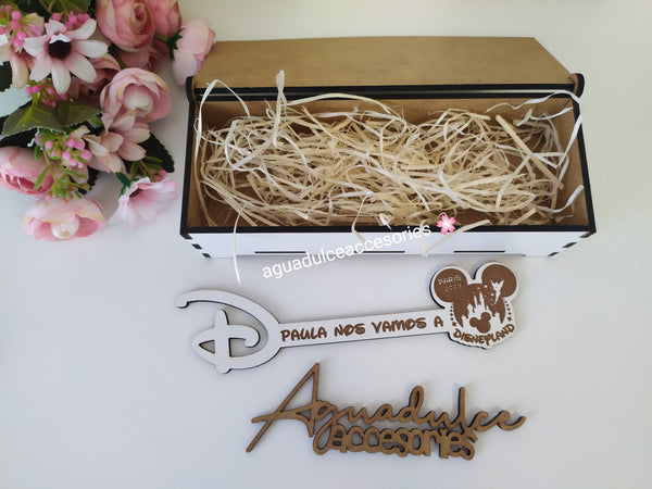 Llave mágica +caja Disney
