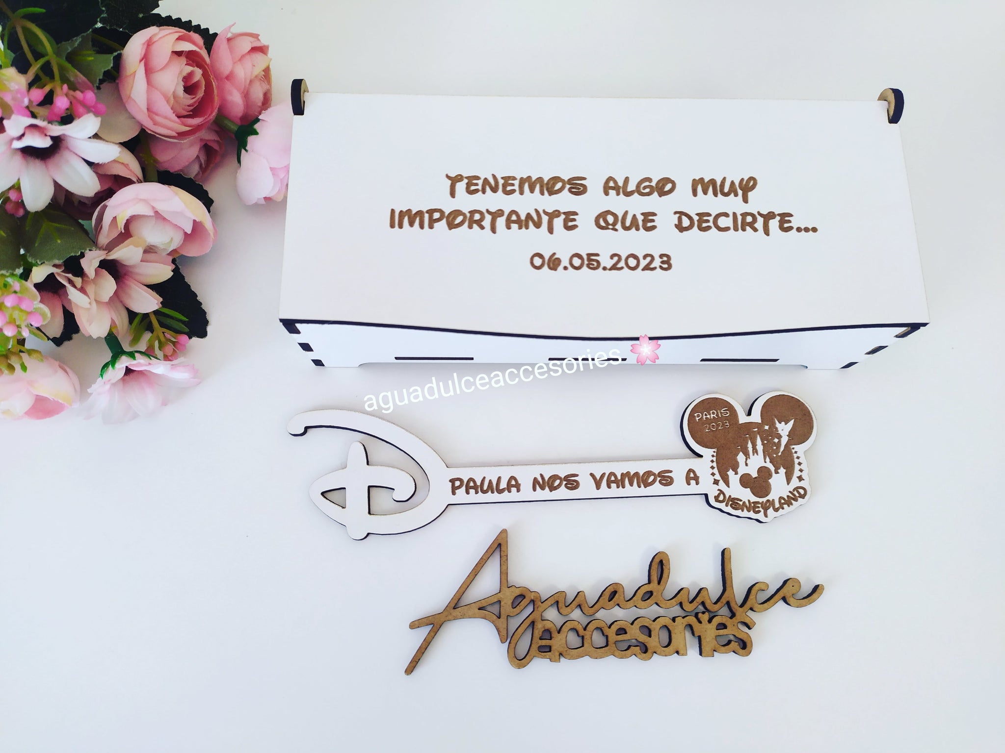 Llave mágica +caja Disney