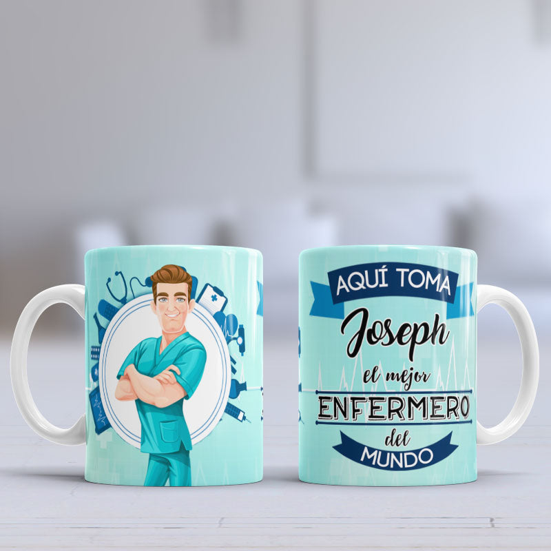 Taza personalizada Enfermero