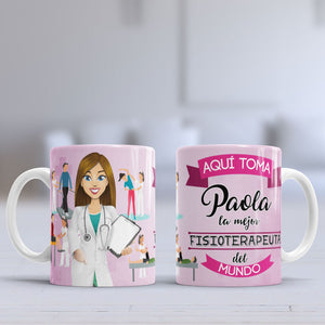 Taza personalizada  Fisioterapeuta