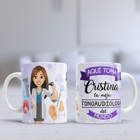 Taza personalizada Fonoaudiologa