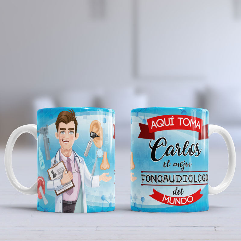 Taza personalizada Fonoaudiologo