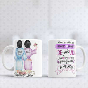 Taza personalizada regalo madre/hija