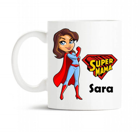 Taza personalizada "Supermamá 2"